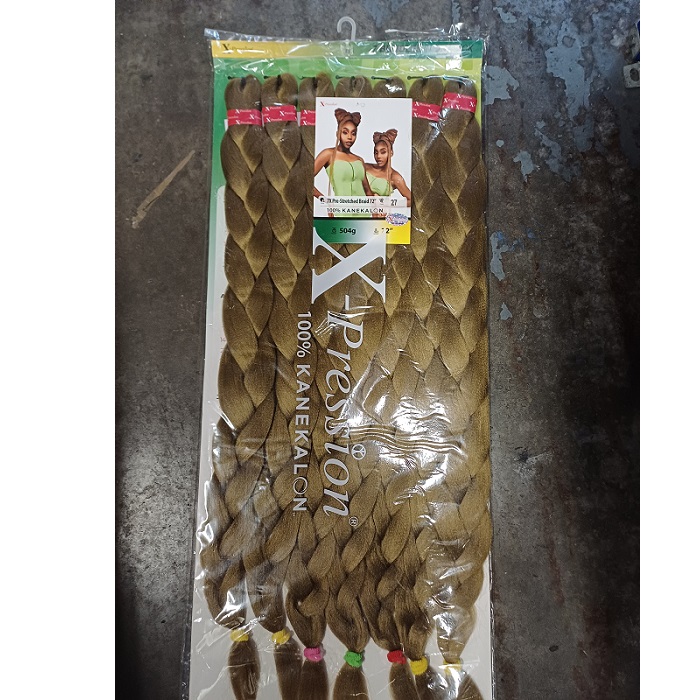 Xpression 7X Pre Stretched Braid 72"
